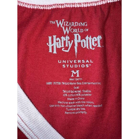 Harry Potter Tee Top V Neck Wizarding World Gryffindor Universal Studio Medium - Picture 10 of 14